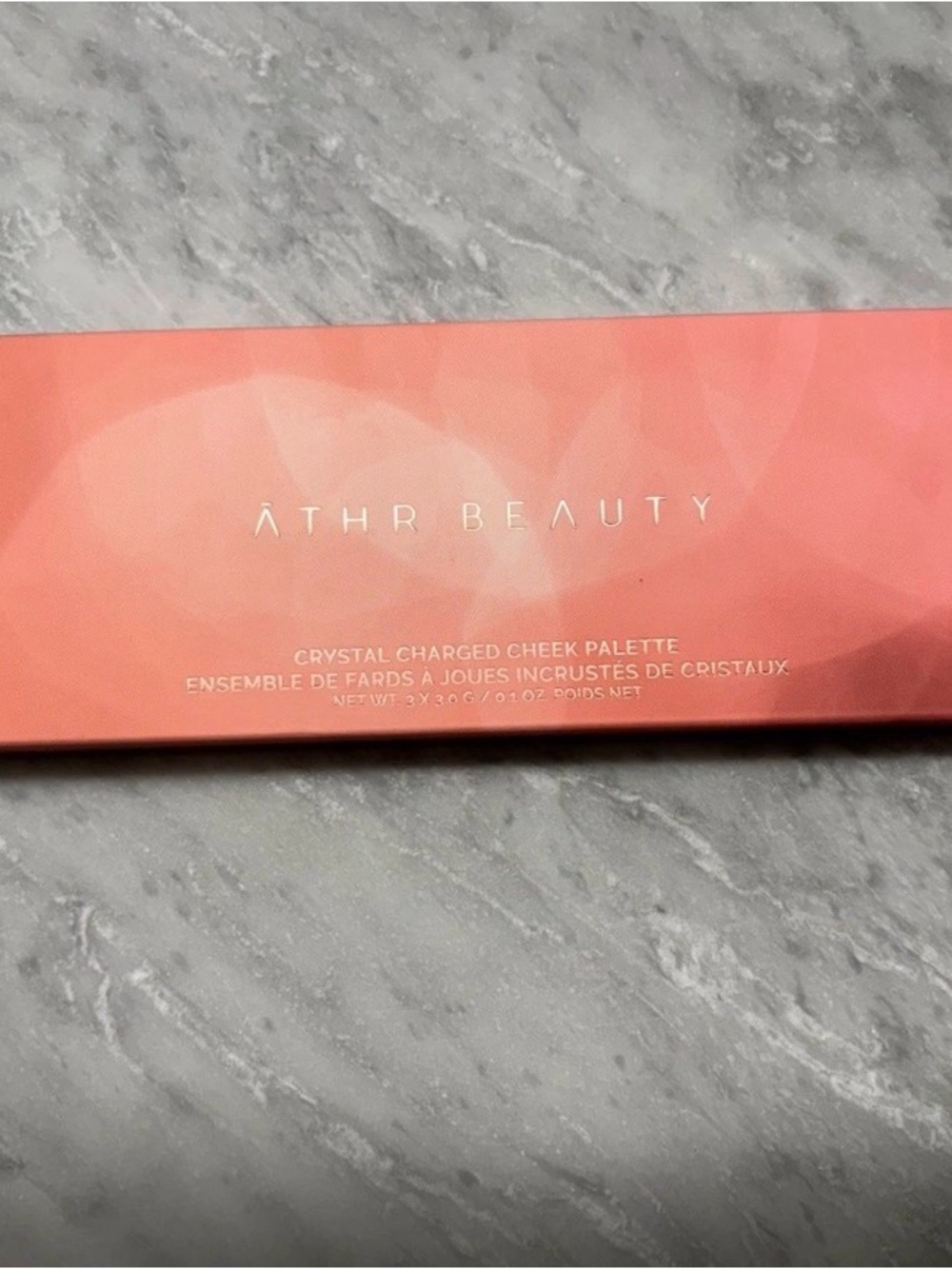 Crystal Charged Cheek Palette — Coral Pink Blush & Bronzer